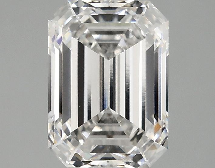 2.04 Carat Emerald Shaped Ideal Cut VVS2 IGI Certified Lab Grown Diamond