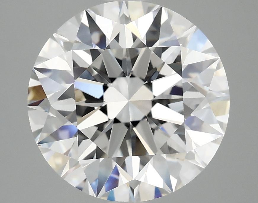 4.09 Carat Round Shaped Excellent Cut VVS2 IGI Certified Lab Grown Diamond