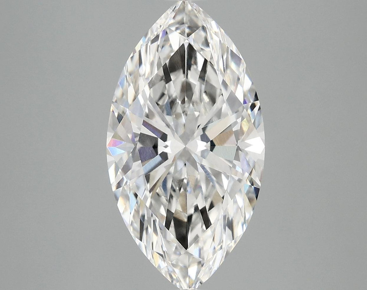 3.5 Carat Marquise Shaped Excellent Cut VVS2 IGI Certified Lab Grown Diamond