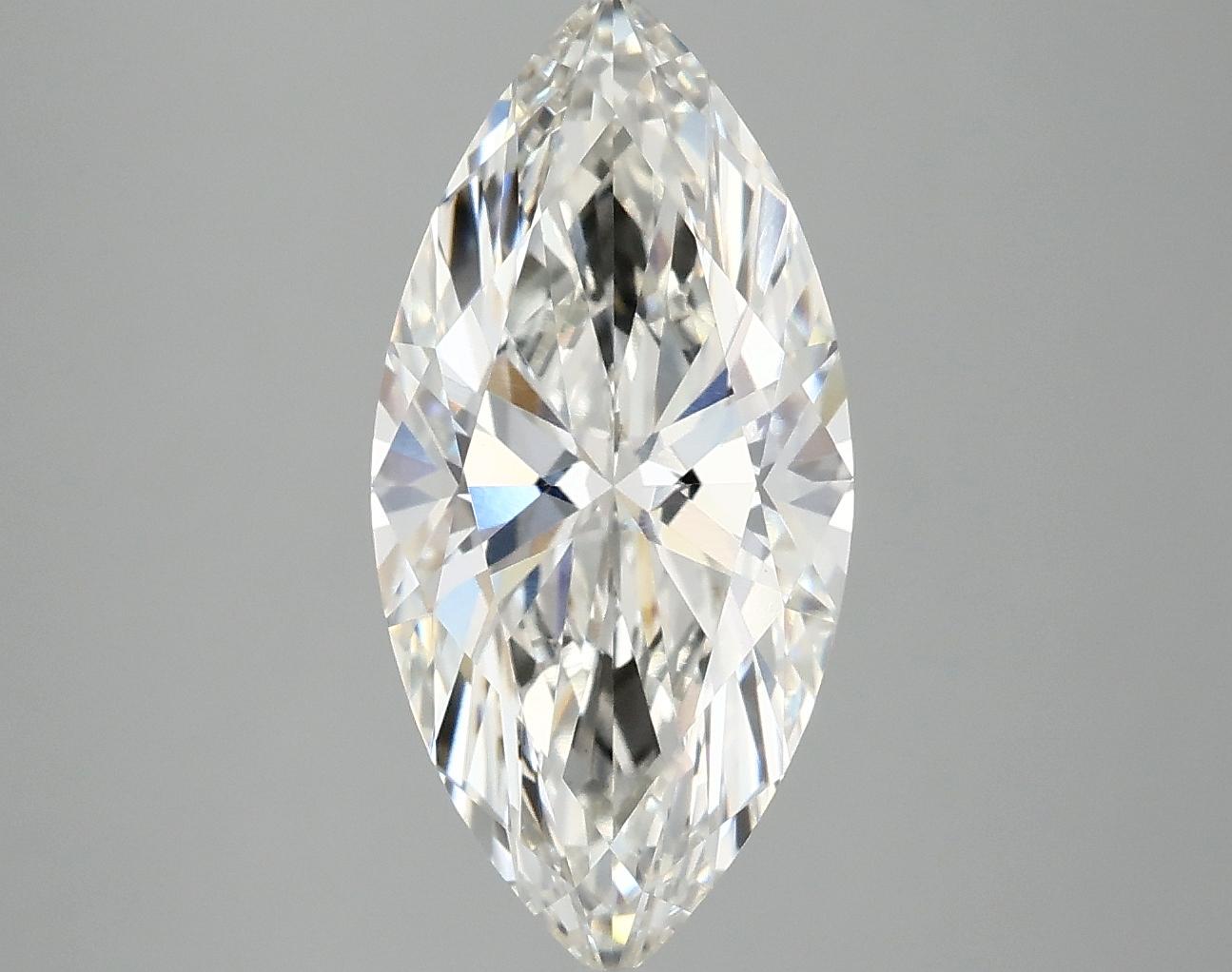 3.02 Carat Marquise Shaped Excellent Cut VS1 IGI Certified Lab Grown Diamond