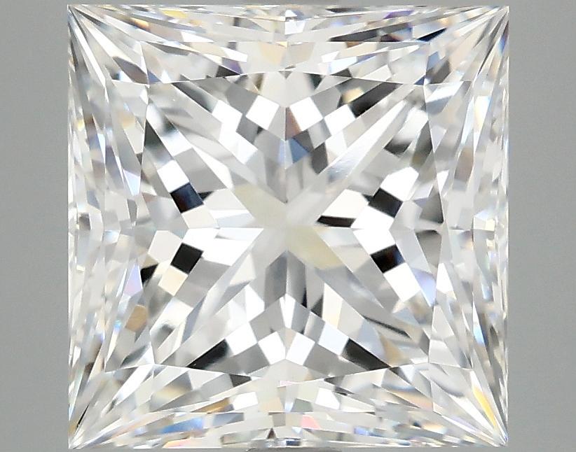 5.08 Carat Princess Shaped Ideal Cut VVS2 IGI Certified Lab Grown Diamond