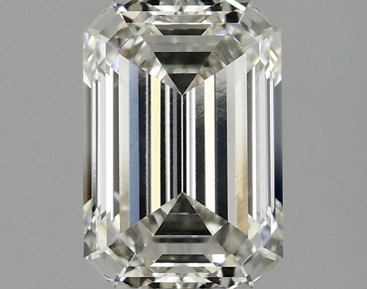 2.06 Carat Emerald Shaped Ideal Cut VVS2 IGI Certified Lab Grown Diamond