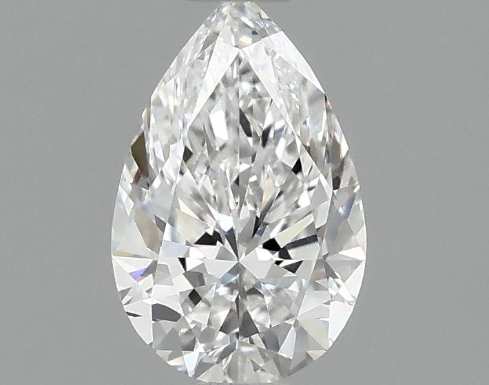0.98 Carat Pear Shaped Ideal Cut VVS2 IGI Certified Lab Grown Diamond