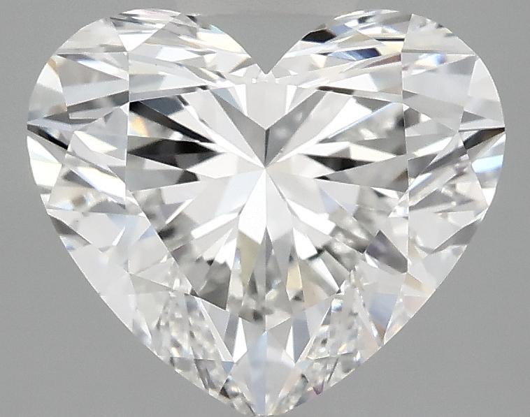 3.1 Carat Heart Shaped Ideal Cut VVS2 IGI Certified Lab Grown Diamond