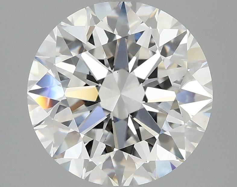 3.08 Carat Round Shaped Excellent Cut VS1 IGI Certified Lab Grown Diamond