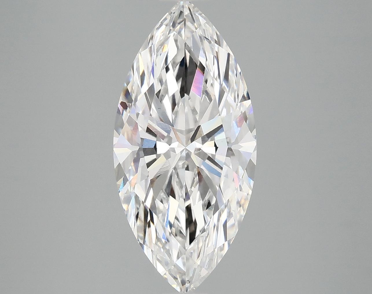 3.1 Carat Marquise Shaped Excellent Cut VS1 IGI Certified Lab Grown Diamond