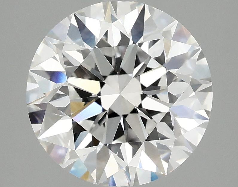 3.08 Carat Round Shaped Excellent Cut VVS2 IGI Certified Lab Grown Diamond