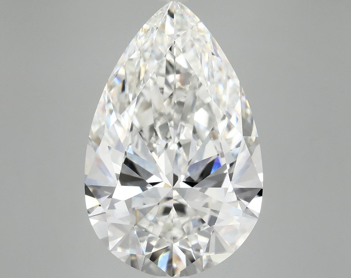 10.09 Carat Pear Shaped Ideal Cut VS1 IGI Certified Lab Grown Diamond