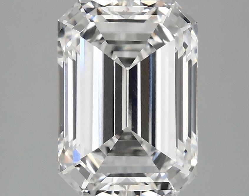 2.95 Carat Emerald Shaped Ideal Cut VS1 IGI Certified Lab Grown Diamond