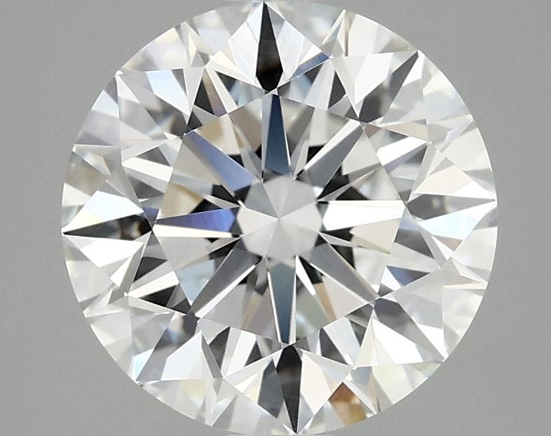 3.09 Carat Round Shaped Excellent Cut VVS2 IGI Certified Lab Grown Diamond