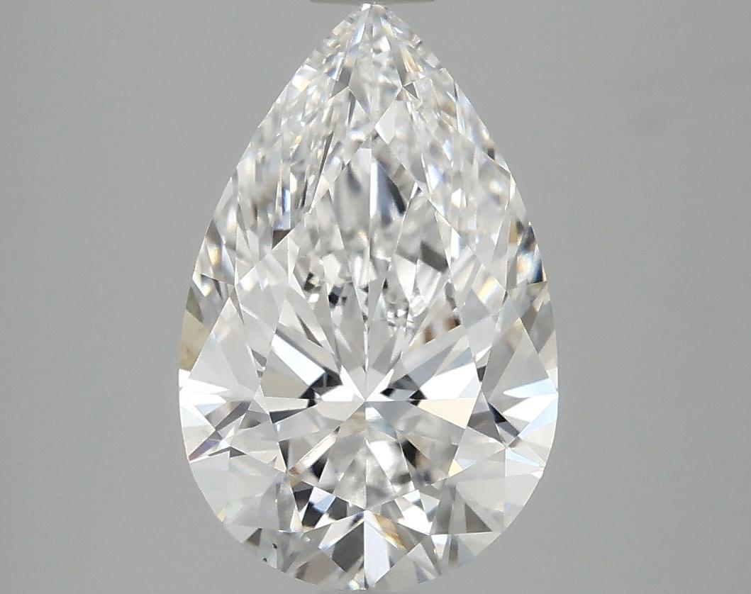 3.02 Carat Pear Shaped Ideal Cut VS1 IGI Certified Lab Grown Diamond