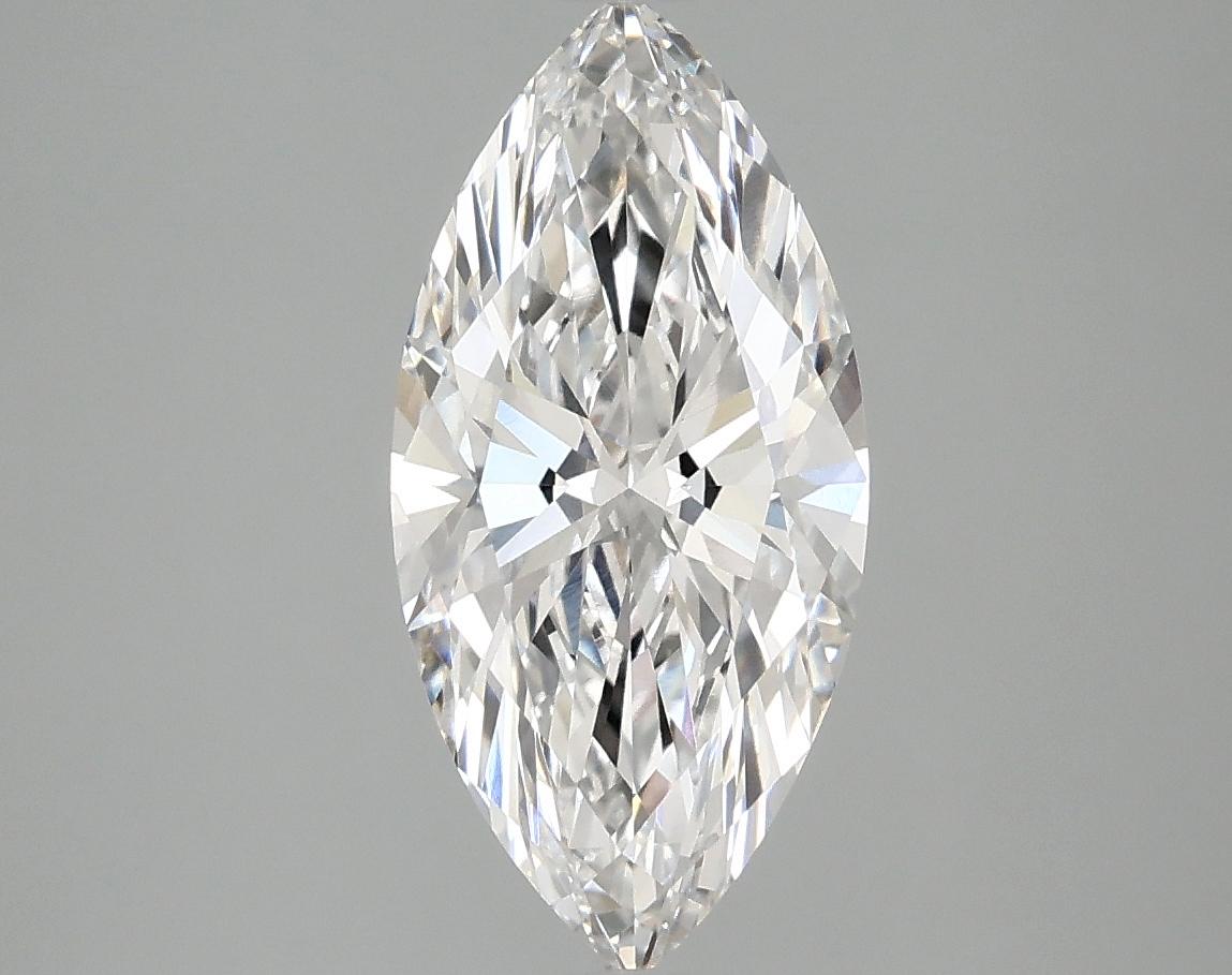 2.03 Carat Marquise Shaped Excellent Cut VVS2 IGI Certified Lab Grown Diamond