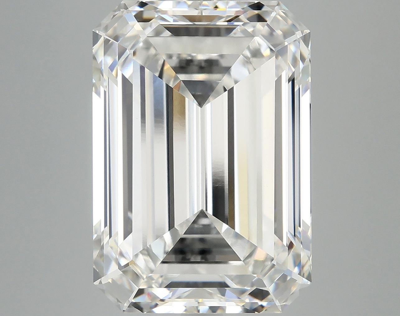 10.44 Carat Emerald Shaped Ideal Cut VVS2 IGI Certified Lab Grown Diamond