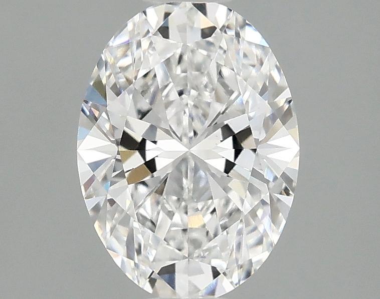 1.5 Carat Oval Shaped Excellent Cut VVS2 IGI Certified Lab Grown Diamond