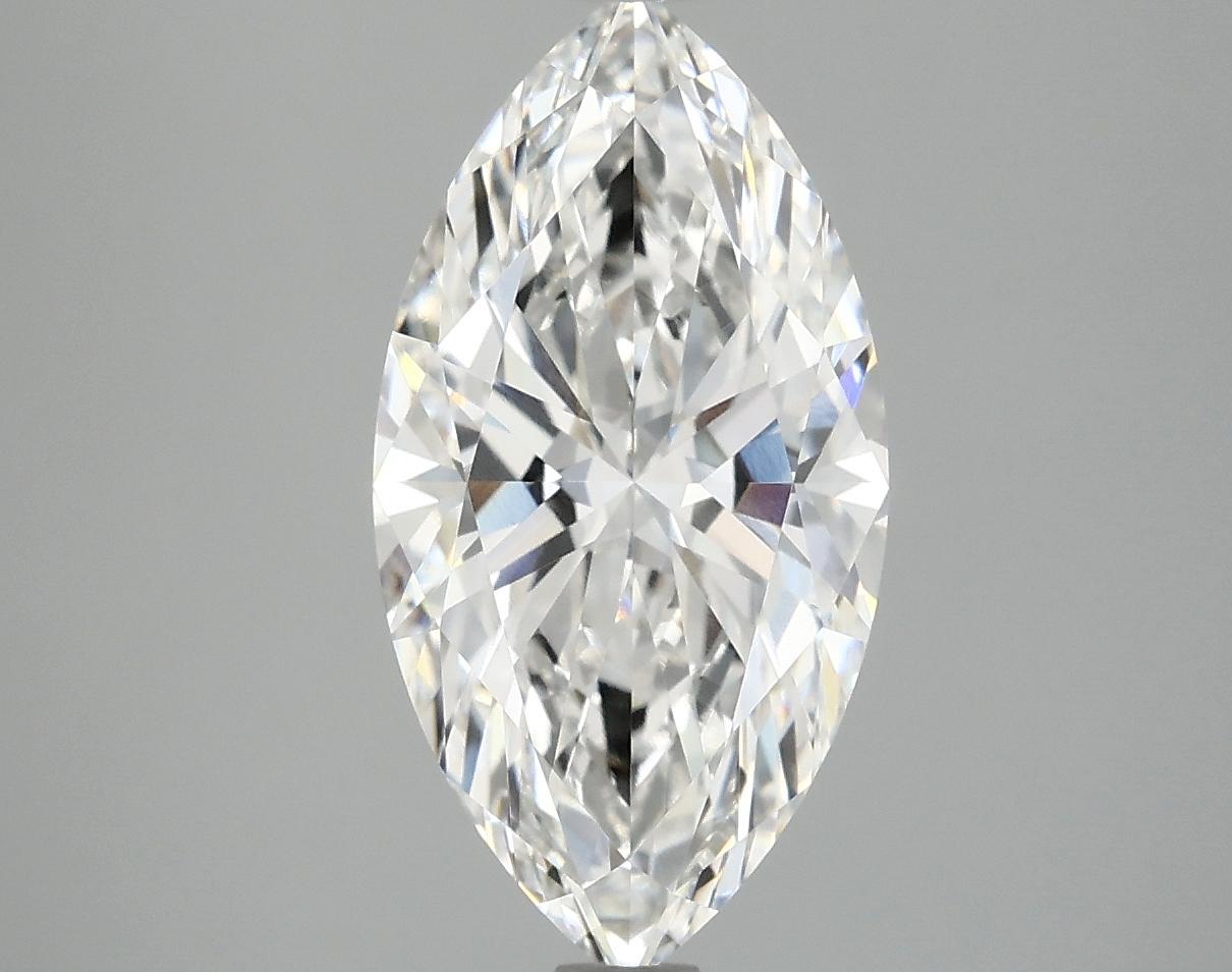 3.04 Carat Marquise Shaped Ideal Cut VVS2 IGI Certified Lab Grown Diamond