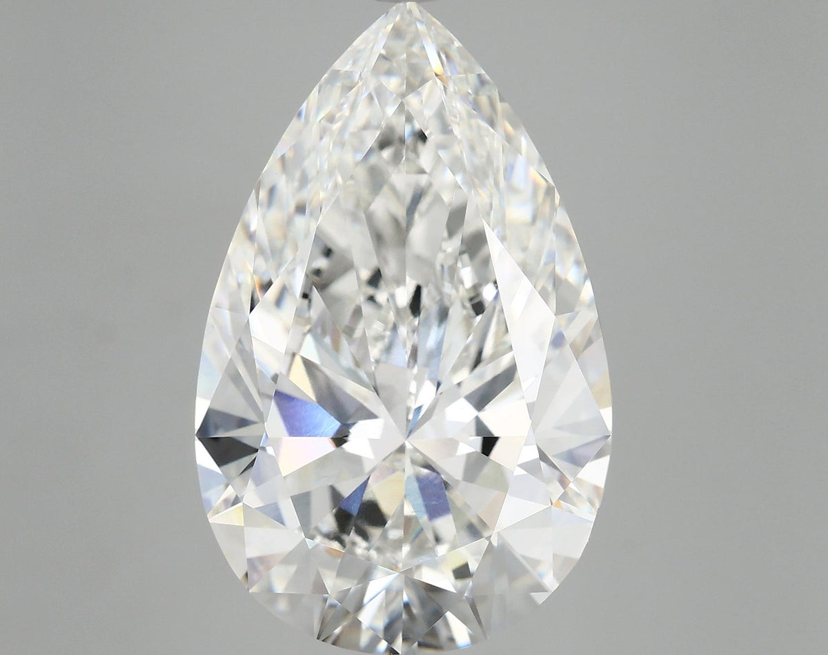 10.14 Carat Pear Shaped Ideal Cut VVS2 IGI Certified Lab Grown Diamond