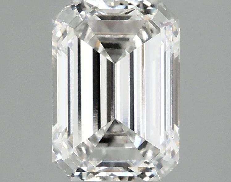 2.1 Carat Emerald Shaped Ideal Cut VVS2 IGI Certified Lab Grown Diamond