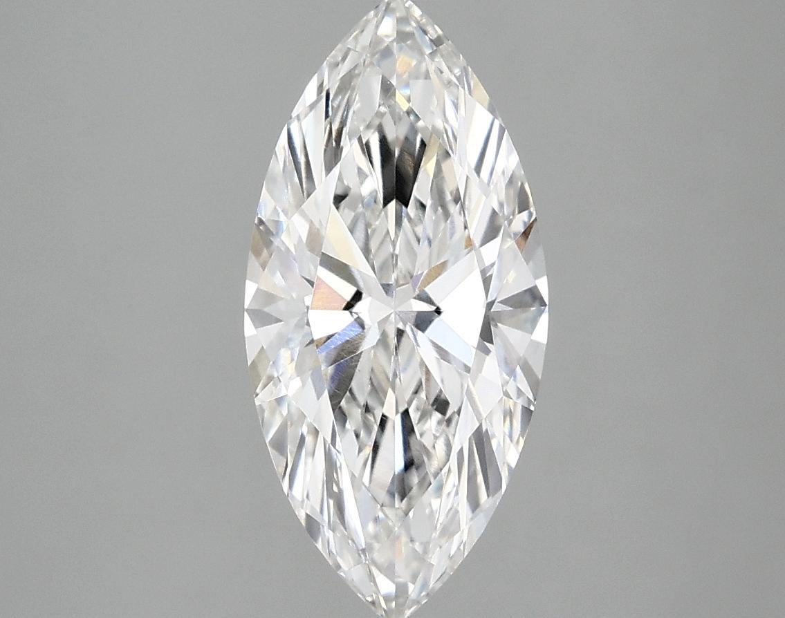 2.06 Carat Marquise Shaped Excellent Cut VVS2 IGI Certified Lab Grown Diamond