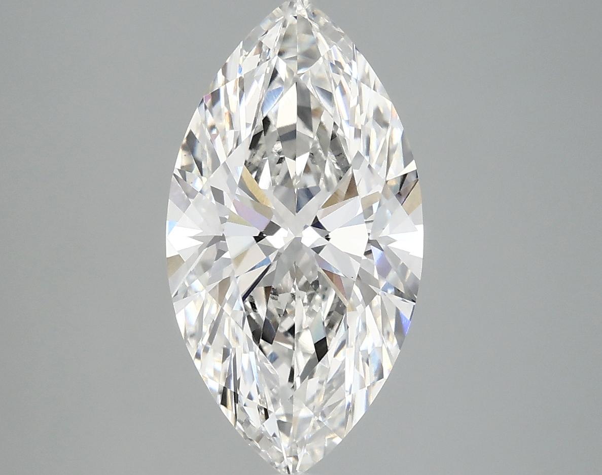3.0 Carat Marquise Shaped Excellent Cut VVS2 IGI Certified Lab Grown Diamond