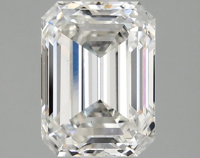 2.09 Carat Emerald Shaped Excellent Cut VS2 IGI Certified Lab Grown Diamond