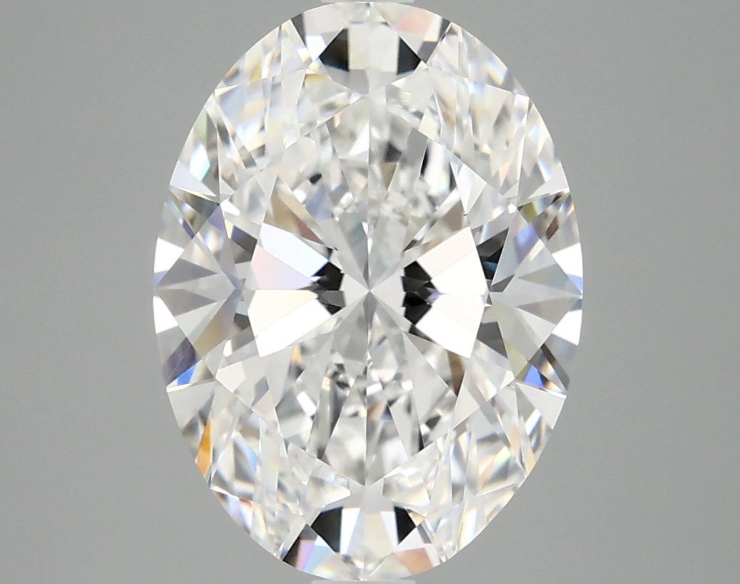 4.02 Carat Oval Shaped Excellent Cut VVS2 IGI Certified Lab Grown Diamond