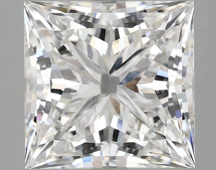 4.01 Carat Princess Shaped Ideal Cut VVS2 IGI Certified Lab Grown Diamond