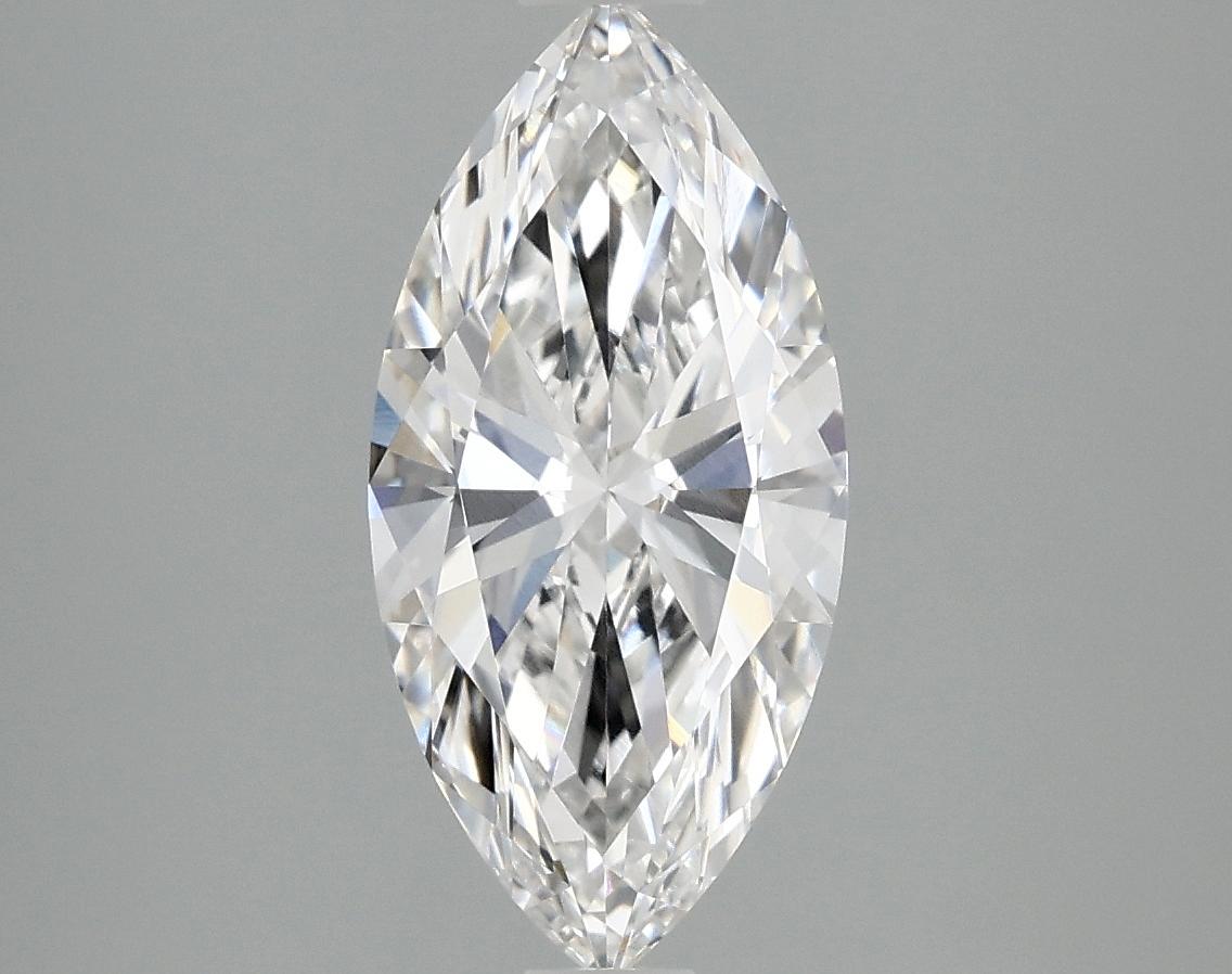 1.98 Carat Marquise Shaped Excellent Cut VVS2 IGI Certified Lab Grown Diamond