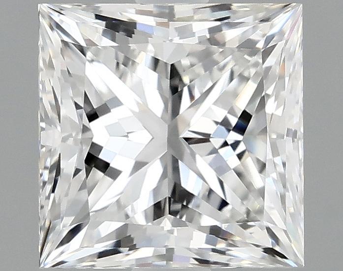 1.98 Carat Princess Shaped Ideal Cut VVS2 IGI Certified Lab Grown Diamond