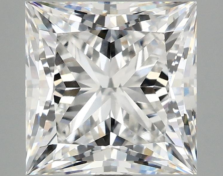 4.13 Carat Princess Shaped Ideal Cut VS1 IGI Certified Lab Grown Diamond