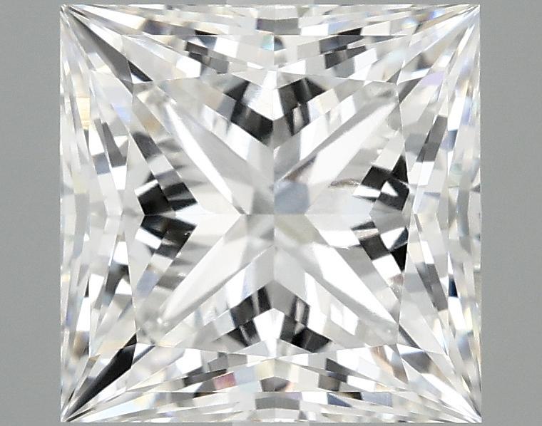 4.17 Carat Princess Shaped Ideal Cut VVS2 IGI Certified Lab Grown Diamond