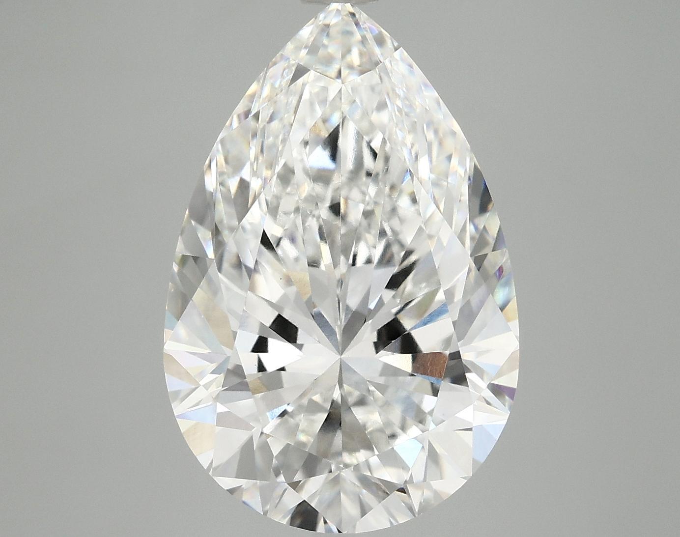7.16 Carat Pear Shaped Excellent Cut VVS2 IGI Certified Lab Grown Diamond
