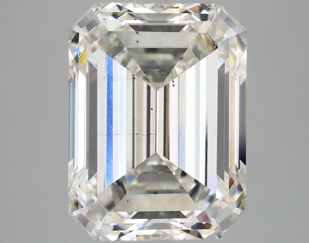 5.01 Carat Emerald Shaped Excellent Cut SI1 IGI Certified Lab Grown Diamond
