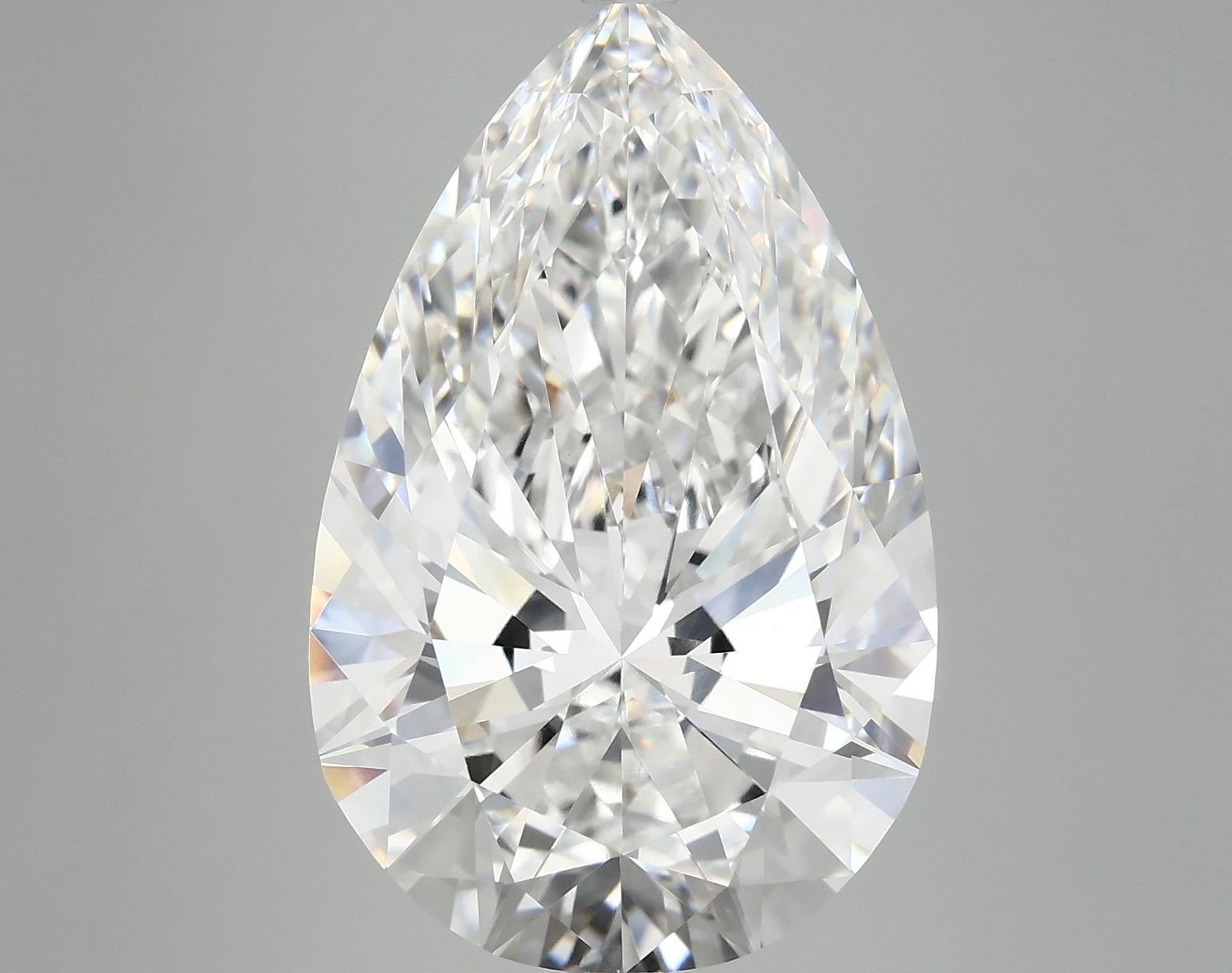 10.06 Carat Pear Shaped Ideal Cut VVS2 IGI Certified Lab Grown Diamond