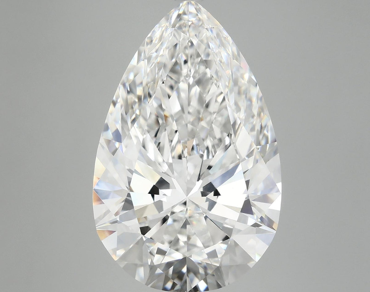 10.06 Carat Pear Shaped Ideal Cut VVS2 IGI Certified Lab Grown Diamond