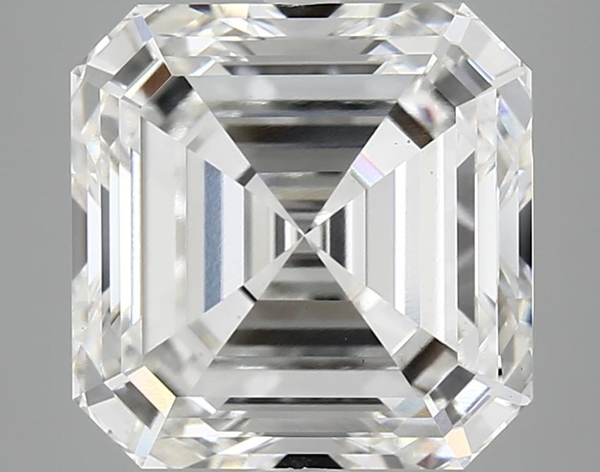 7.22 Carat Asscher Shaped Ideal Cut VS1 IGI Certified Lab Grown Diamond