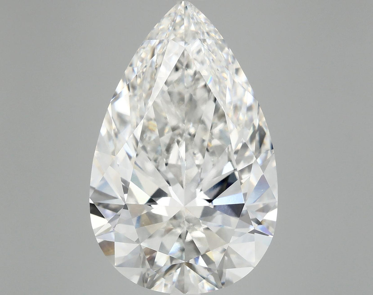 10.74 Carat Pear Shaped Ideal Cut VVS2 IGI Certified Lab Grown Diamond