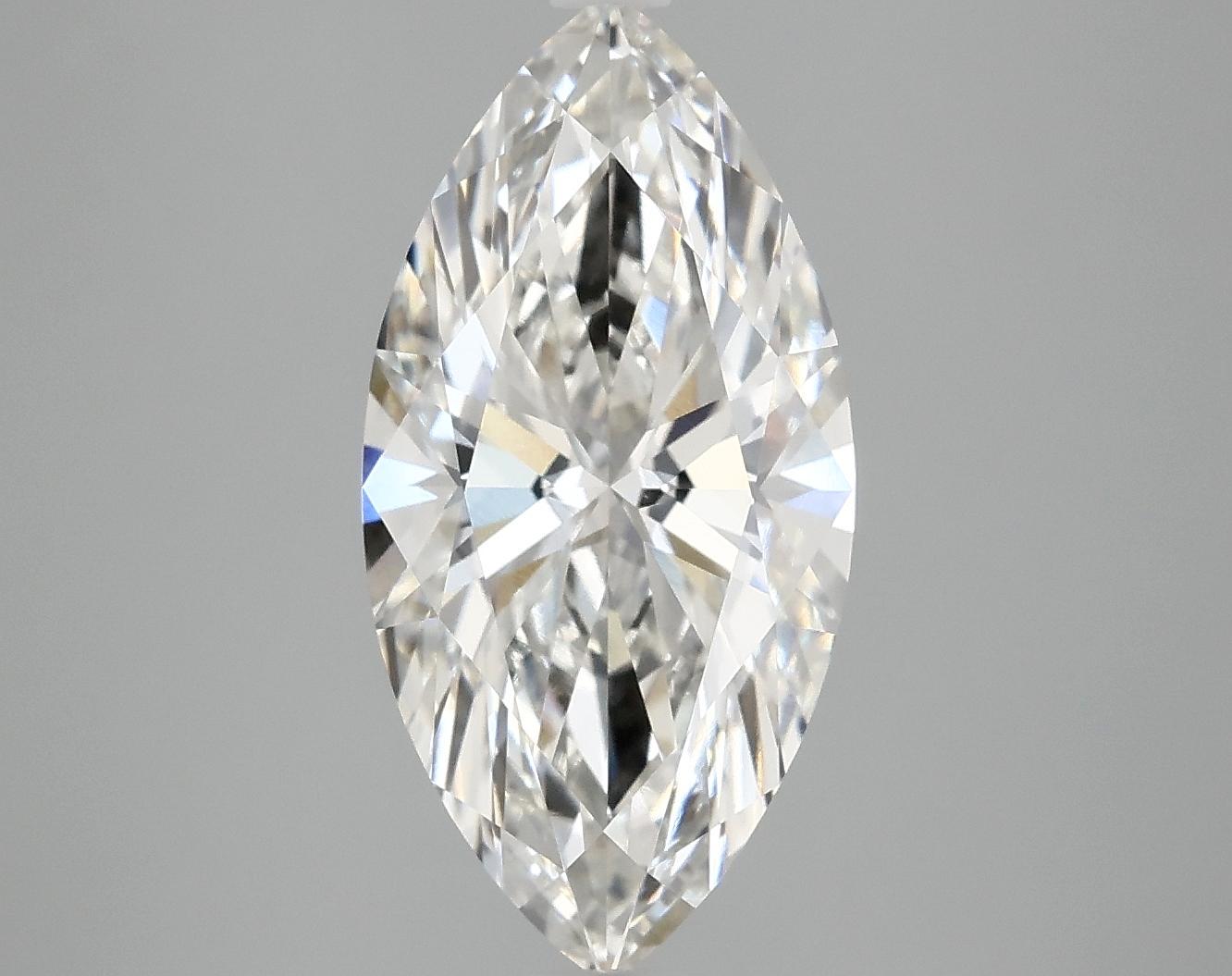 3.07 Carat Marquise Shaped Ideal Cut VS1 IGI Certified Lab Grown Diamond