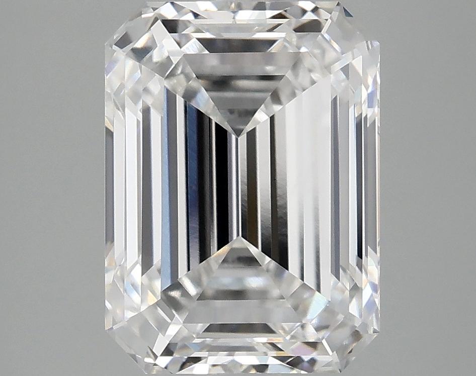 3.04 Carat Emerald Shaped Excellent Cut VS1 IGI Certified Lab Grown Diamond