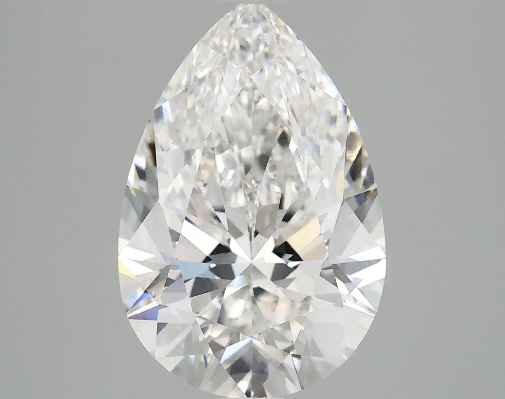 3.06 Carat Pear Shaped Excellent Cut VVS2 IGI Certified Lab Grown Diamond
