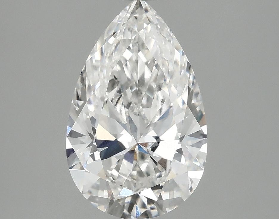 1.97 Carat Pear Shaped Ideal Cut VVS2 IGI Certified Lab Grown Diamond