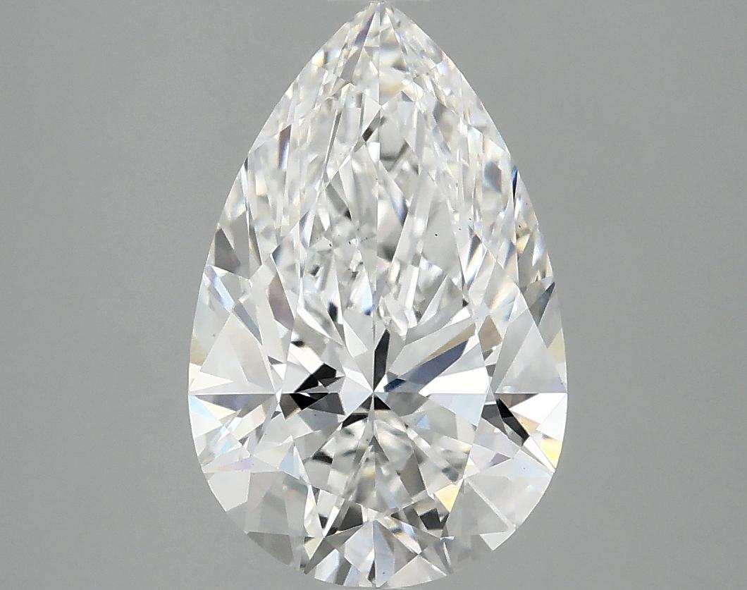 3.07 Carat Pear Shaped Ideal Cut VS1 IGI Certified Lab Grown Diamond