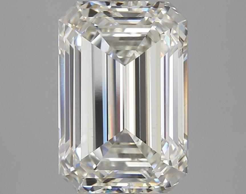 4.04 Carat Emerald Shaped Ideal Cut VS1 IGI Certified Lab Grown Diamond