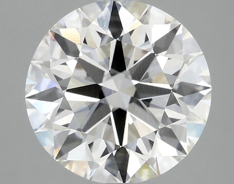 3.08 Carat Round Shaped Ideal Cut VVS2 IGI Certified Lab Grown Diamond