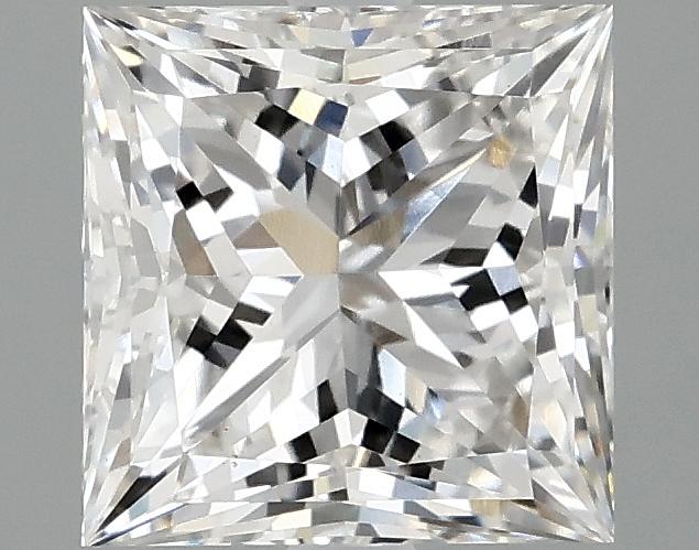 2.07 Carat Princess Shaped Ideal Cut VS1 IGI Certified Lab Grown Diamond