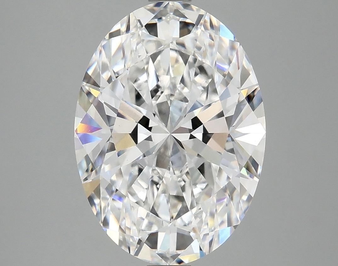 4.06 Carat Oval Shaped Ideal Cut VVS2 IGI Certified Lab Grown Diamond