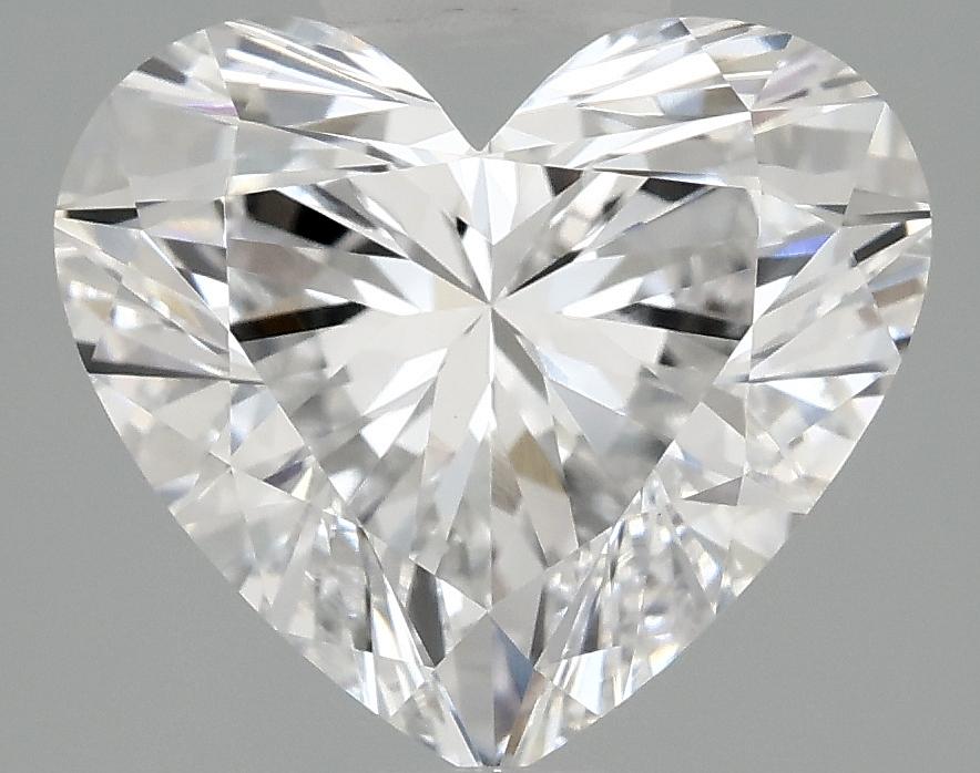 1.97 Carat Heart Shaped Ideal Cut VVS2 IGI Certified Lab Grown Diamond