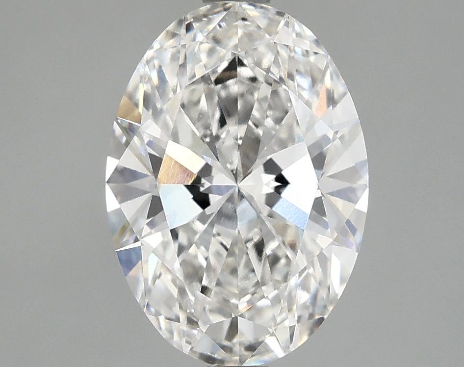2.52 Carat Oval Shaped Ideal Cut VVS2 IGI Certified Lab Grown Diamond
