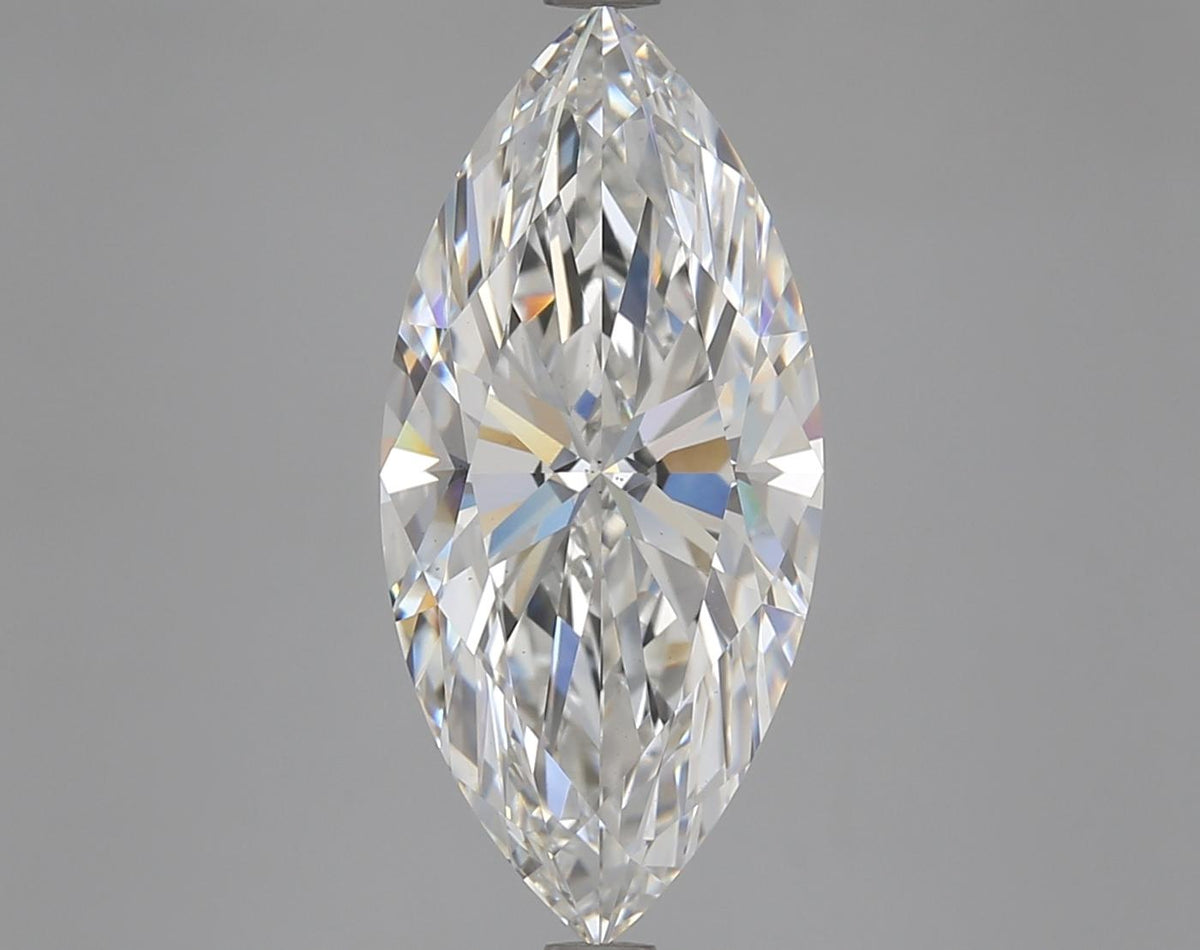 4.87 Carat Marquise Shaped Excellent Cut VS2 IGI Certified Lab Grown Diamond