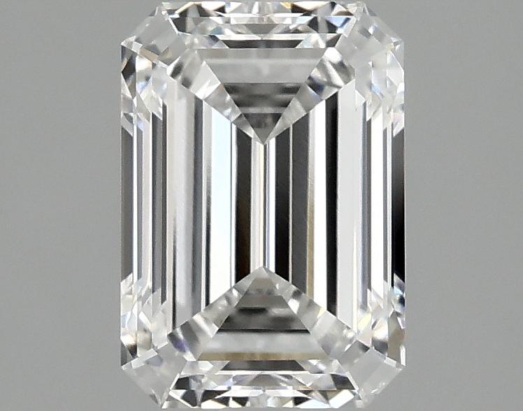 2.1 Carat Emerald Shaped Ideal Cut VVS2 IGI Certified Lab Grown Diamond