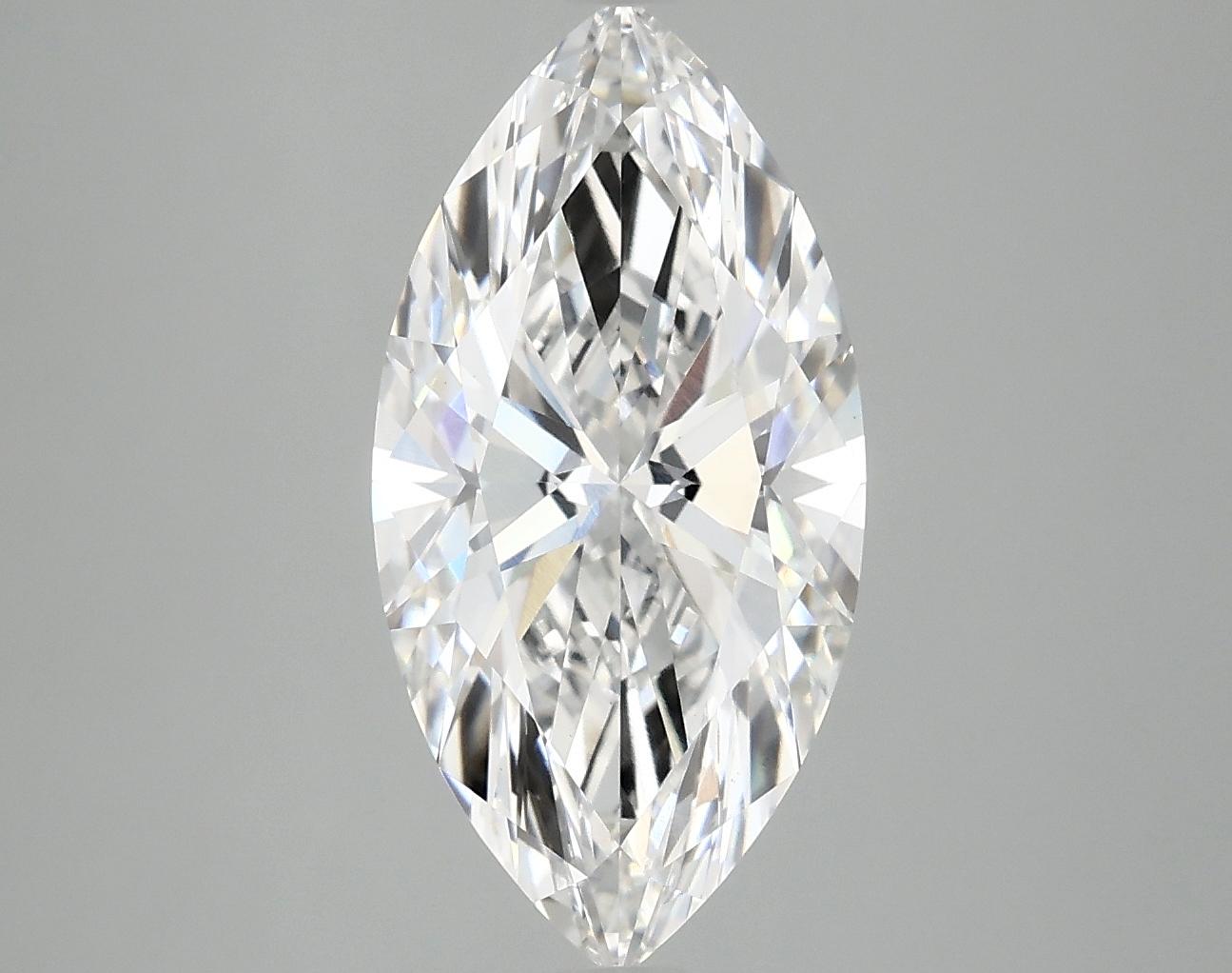 3.1 Carat Marquise Shaped Ideal Cut VS1 IGI Certified Lab Grown Diamond